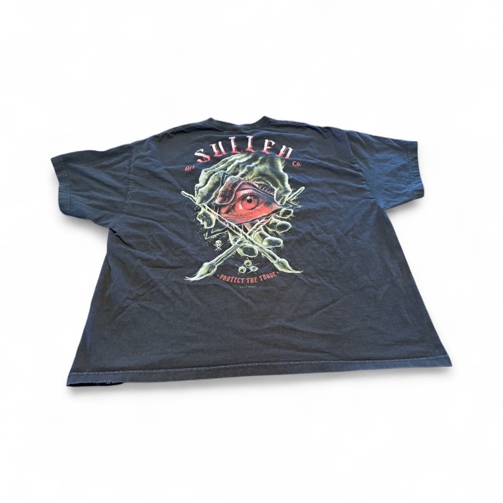 sullen art collective t-shirt black 3xl standard mens